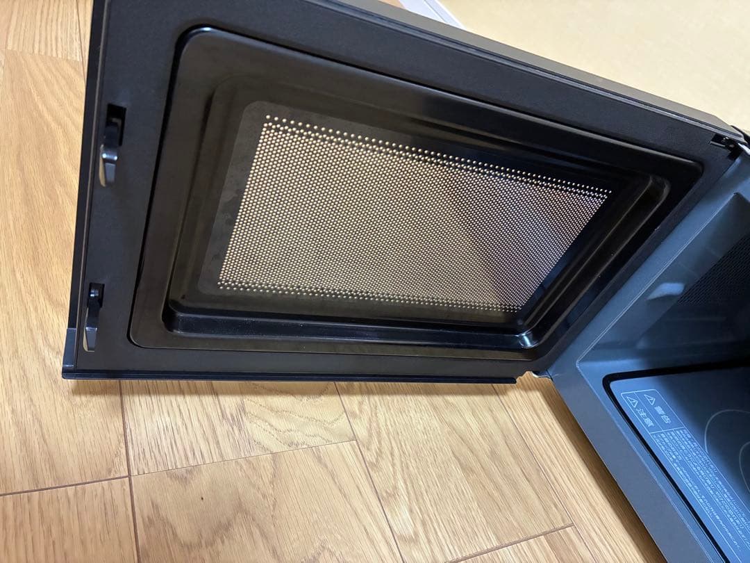 美品　2023年製 ツインバード　フラット電子レンジ DR-F282B動作確認済