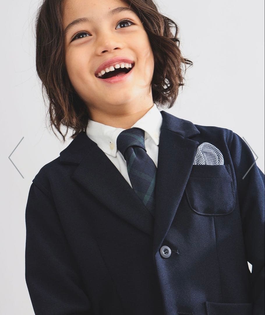 新品タグ付ビーミングバイビームスセレモニー ポンチ スーツセット120