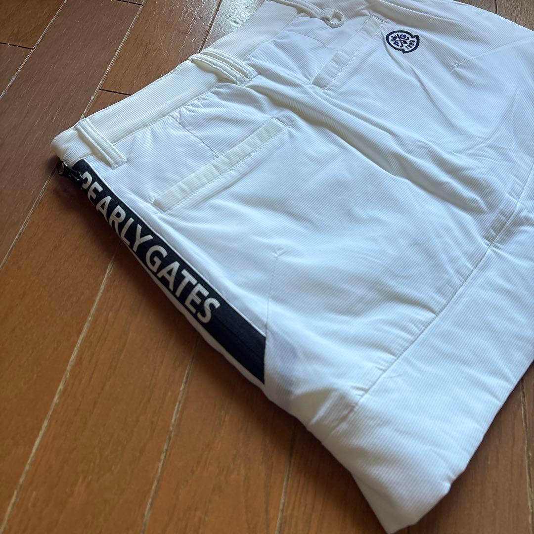 PEARLYGATES サイズ0 中綿スカート ホワイト白 パーリーゲイツ