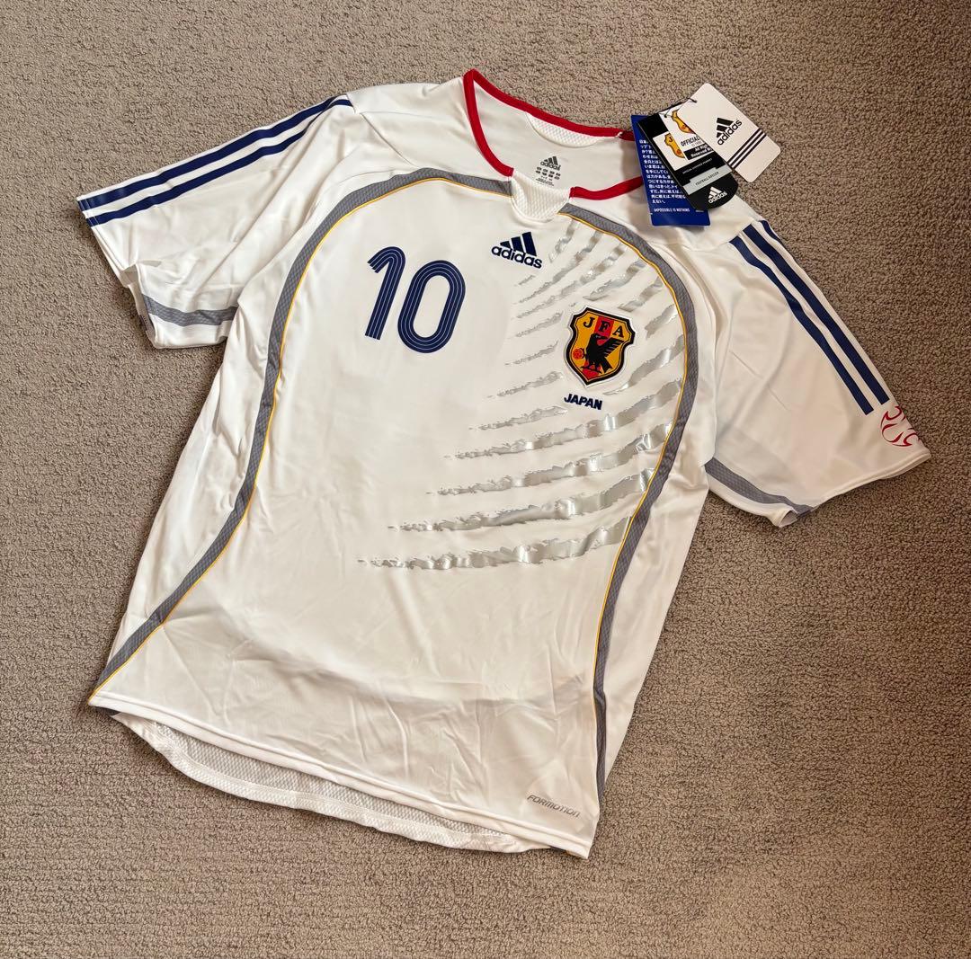 新品　サッカー 日本代表 中村俊輔 ユニフォーム adidas アディダス