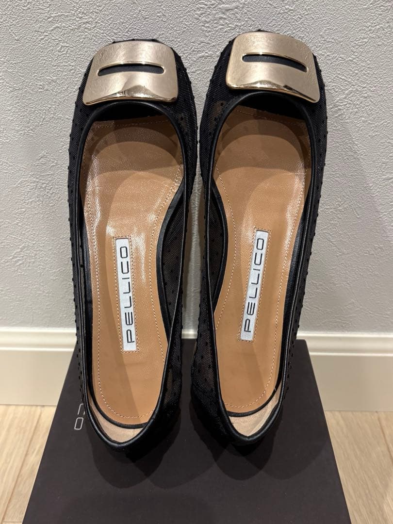 【新品】現行販売品PELLICOペリーコBOLLE アネッリフィッビア黒36.5