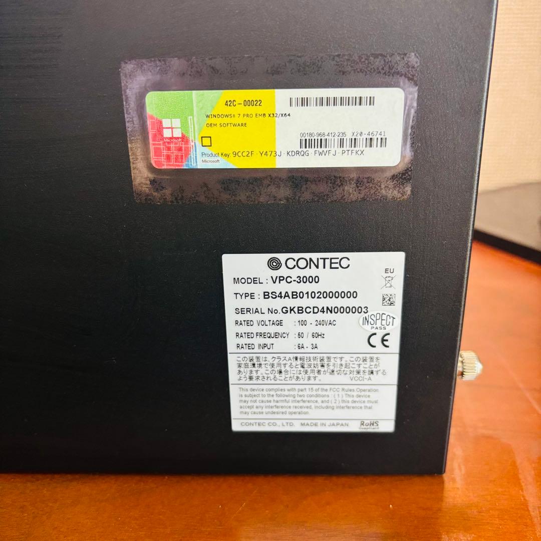 【ジャンク】VPC-3000 / CONTEC FAパソコン/コンテック