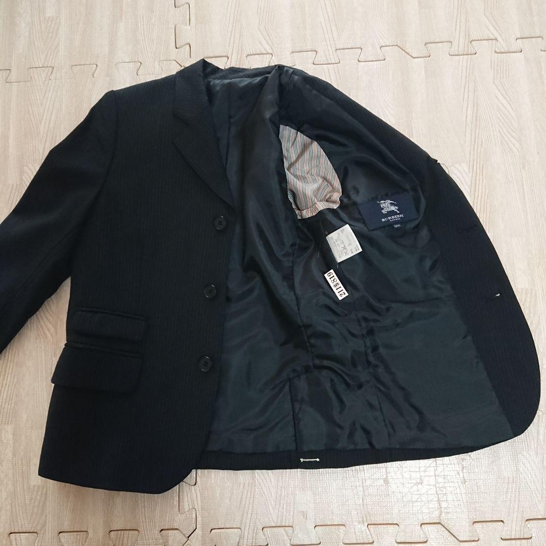 バーバリーロンドン 子供服120スーツ おまけシャツ4、ネクタイチーフ2、ベルト