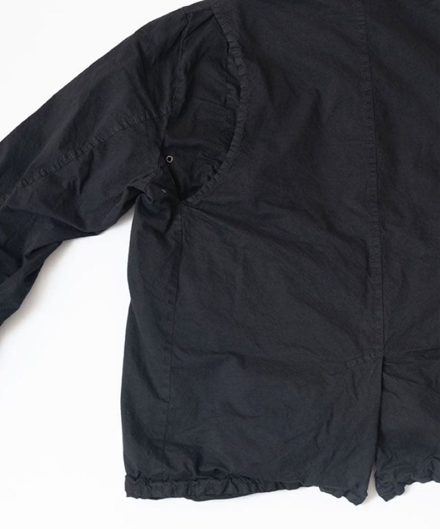 Veritecoeur ガーメントダイショートコート黒フリーサイズ新品