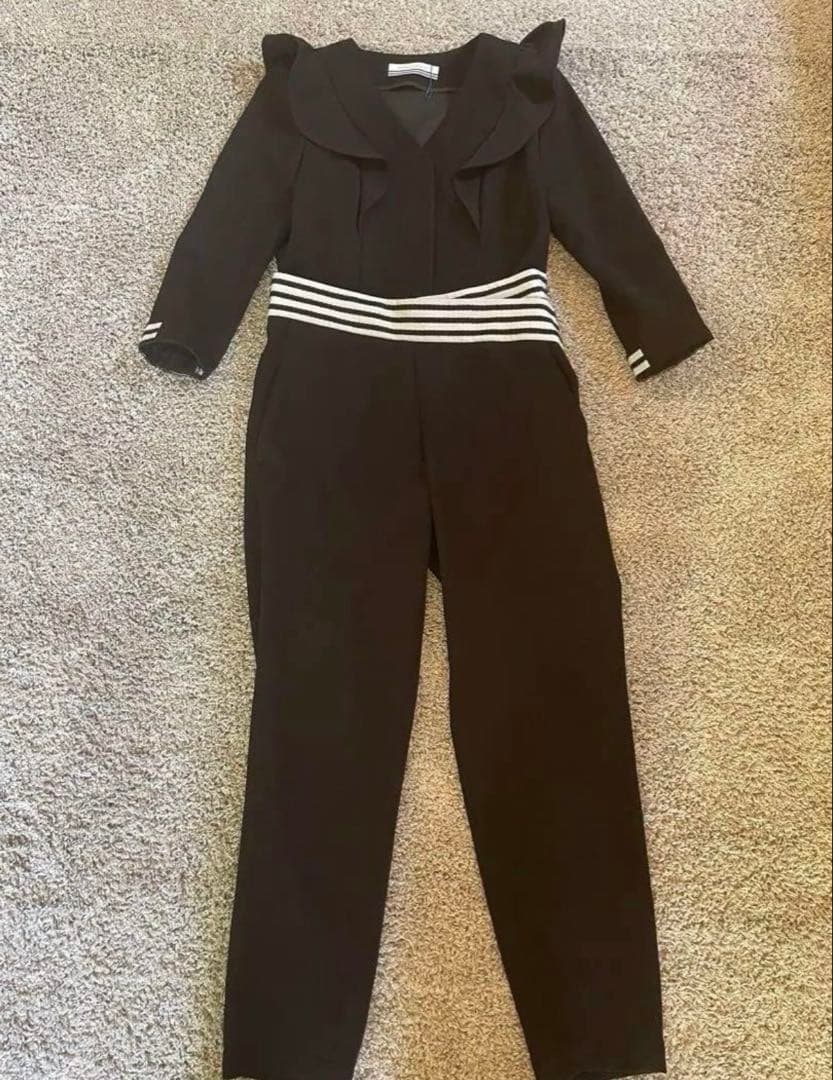 BORDERS at BALCONY 人気 パンツ 黒 36