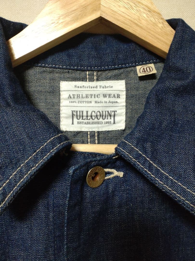 FULLCOUNT デニムカバーオール 40