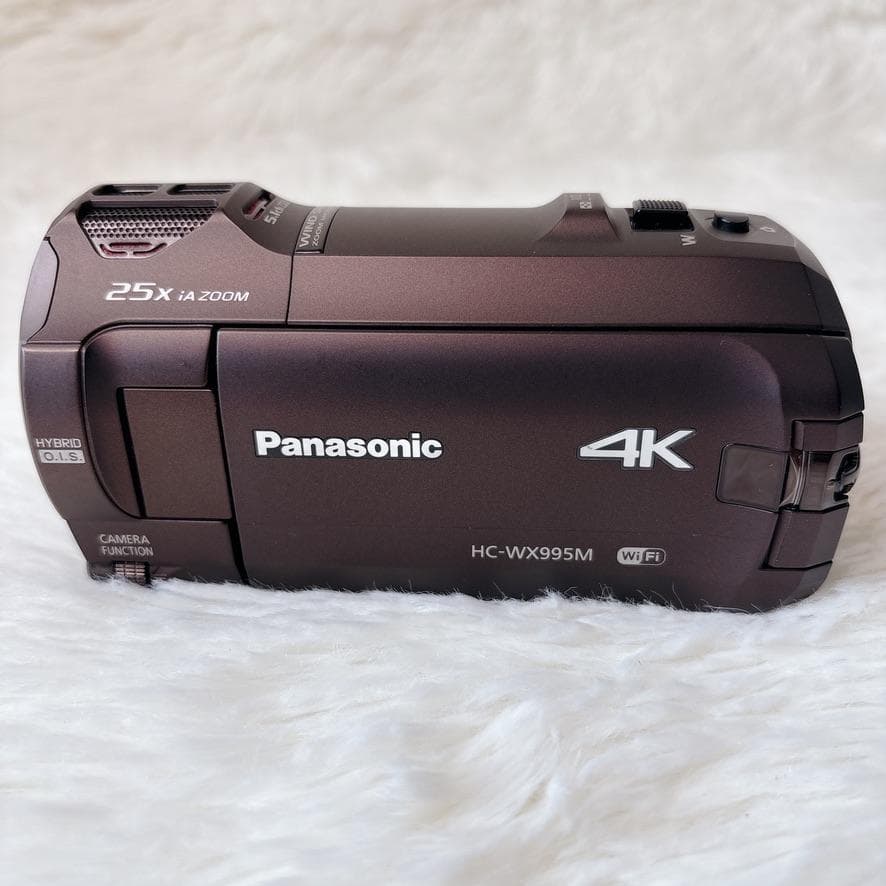 【美品】Panasonic 4K ビデオカメラ HC-WX995M 64GB