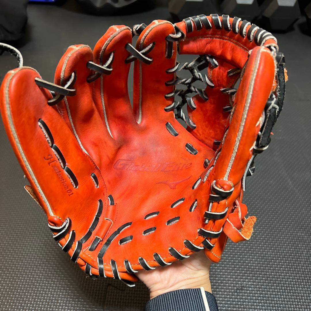 ミズノグローブ　軟式野球　左利き用