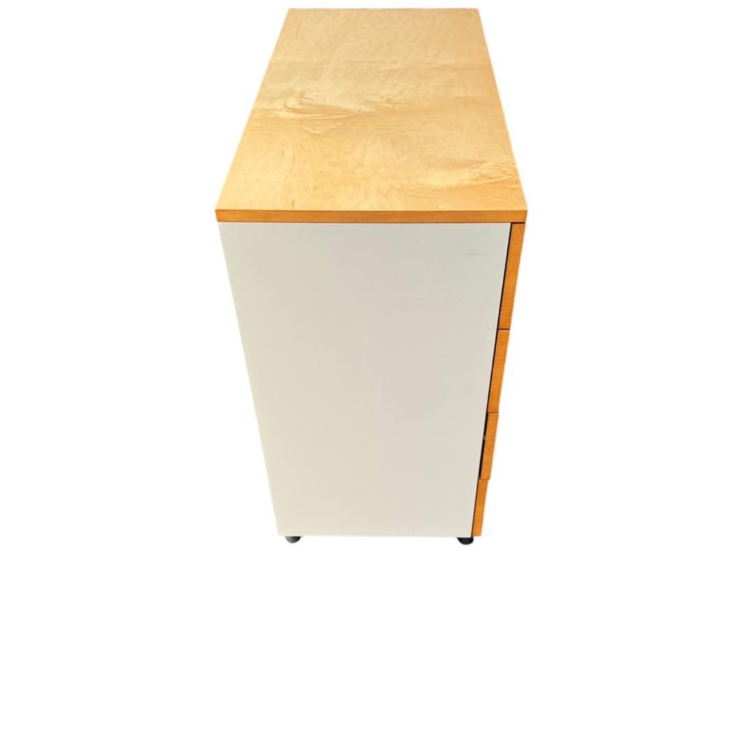 無印良品　木製チェスト　4段ワイド