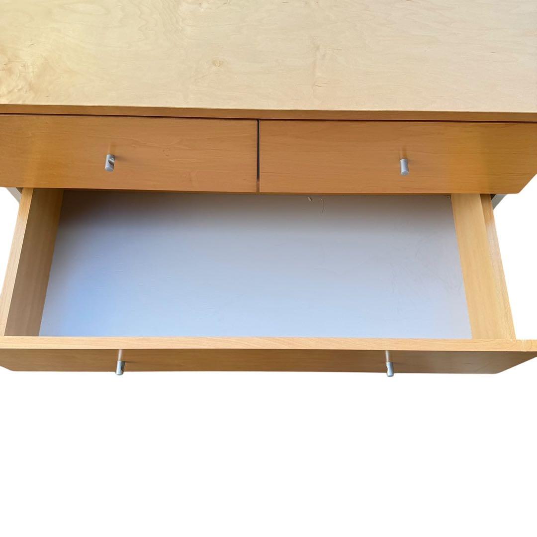 無印良品　木製チェスト　4段ワイド