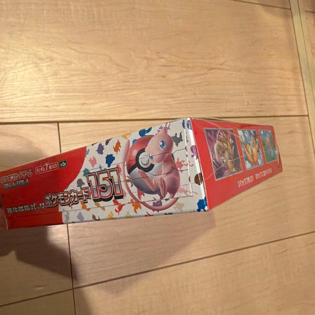 ポケモンカード151未開封シュリンク付