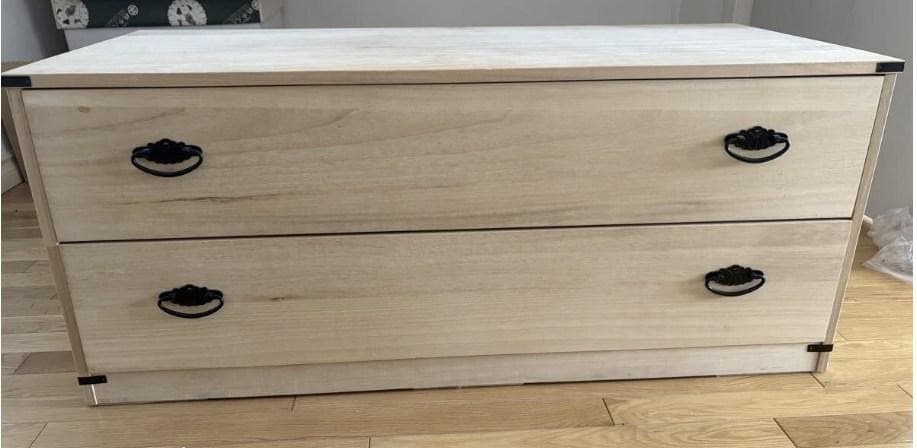 引取限定 2段 桐 タンス 桐タンス 桐たんす