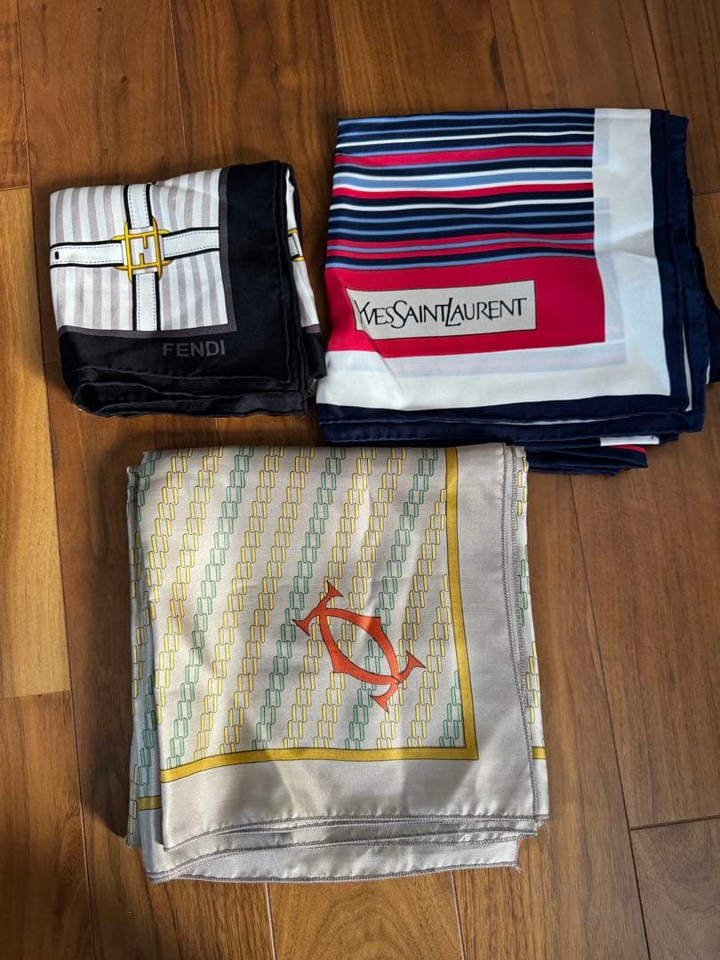 FENDI&YSL & cartier リング　スカーフ セット