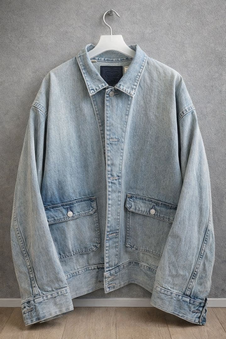 ユーティリティトラッカージャケット ミディアムインディゴXL