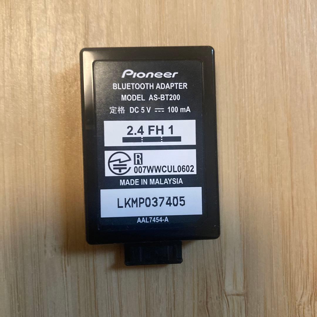 その他 Pioneer Bluetooth ADAPTER AS-BT200