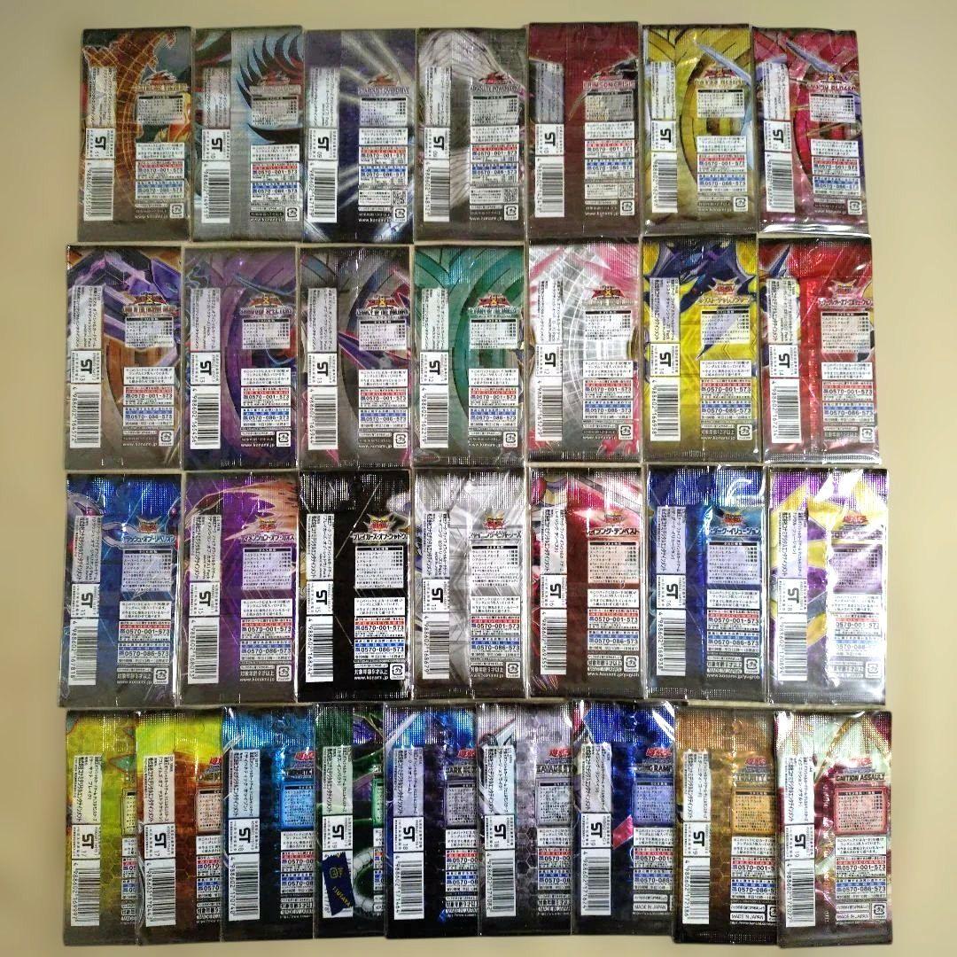 【遊戯王】5D’s ゼアル ZEXAL アークファイブ 未開封パック 30種類