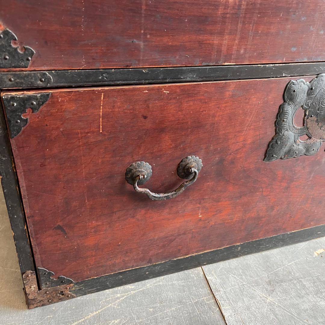 アンティーク 和箪笥 チェスト 棚 レトロ 無垢材