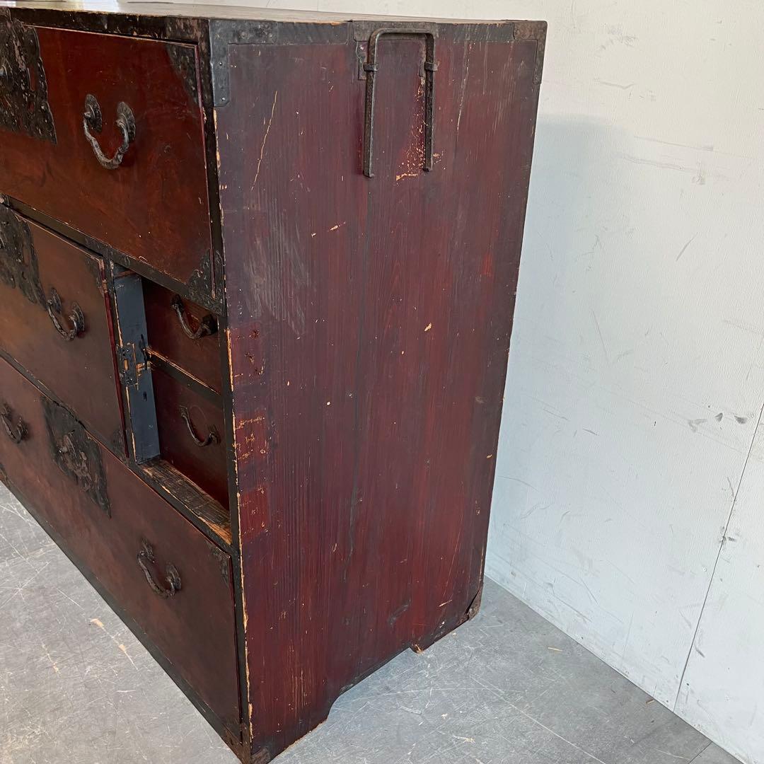 アンティーク 和箪笥 チェスト 棚 レトロ 無垢材