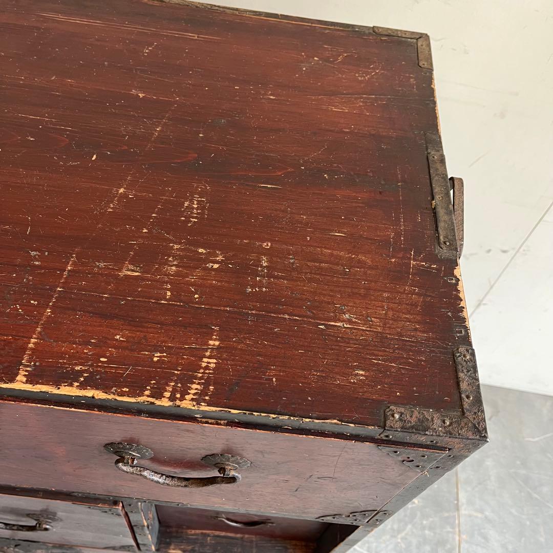 アンティーク 和箪笥 チェスト 棚 レトロ 無垢材