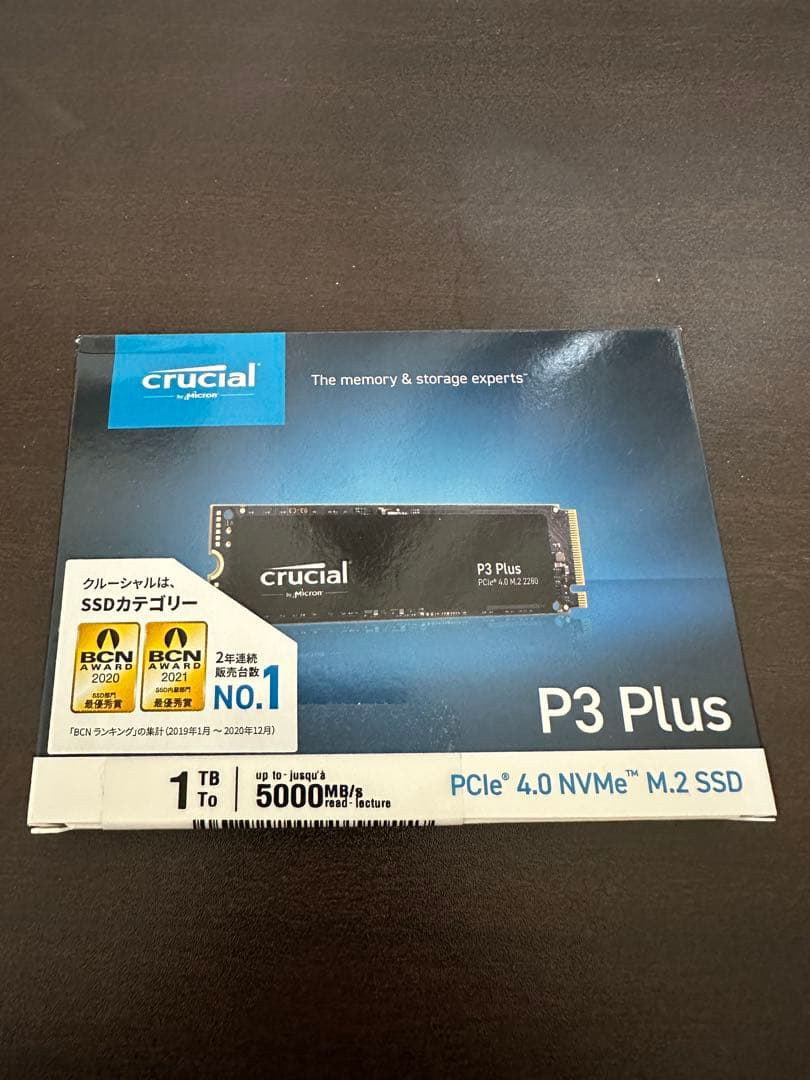 内蔵型SSD crucial m2 ssd 1TB