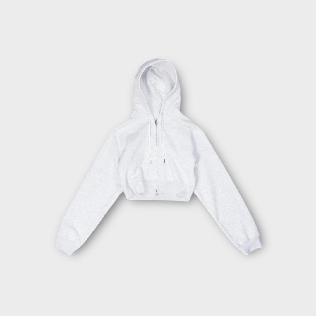 H BEAUTY&YOUTH【ドライタッチスウェットジップパーカー】