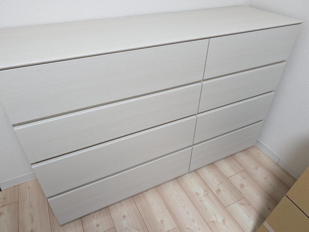 【3月上旬発送】ニトリ ローチェスト（140-4LC WW)（2025年購入）