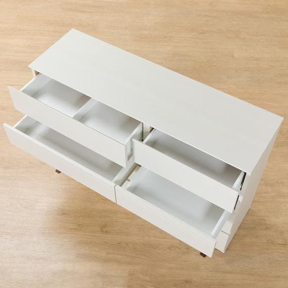 【3月上旬発送】ニトリ ローチェスト（140-4LC WW)（2025年購入）