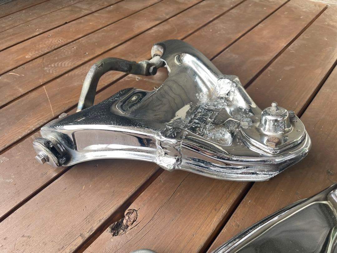 インパラ フロント アッパーアーム ロアーム メッキ ローライダー ハイドロ