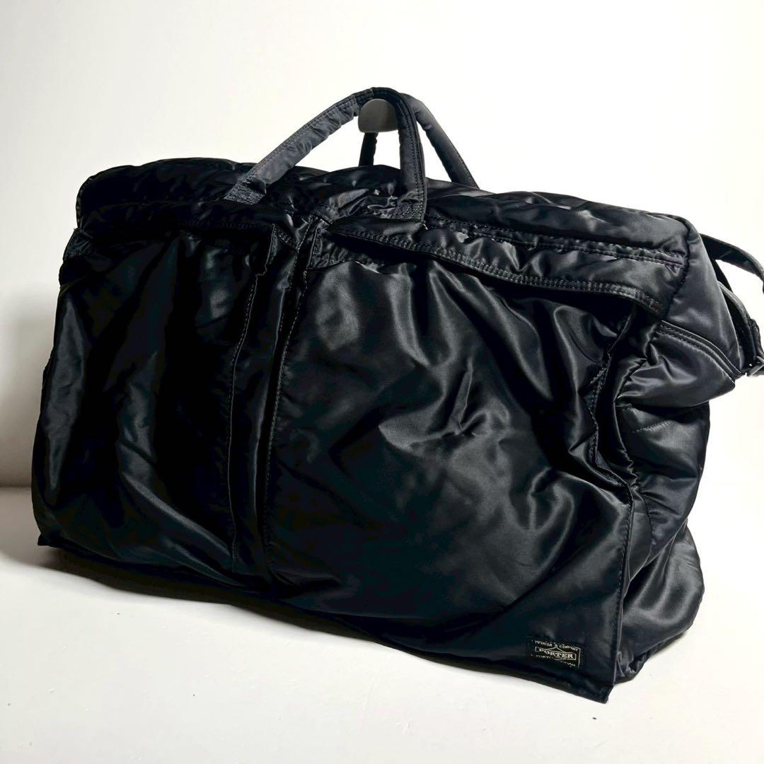 【美品】ポーター タンカー 2way ダッフルバック ボストンバッグ L 特大