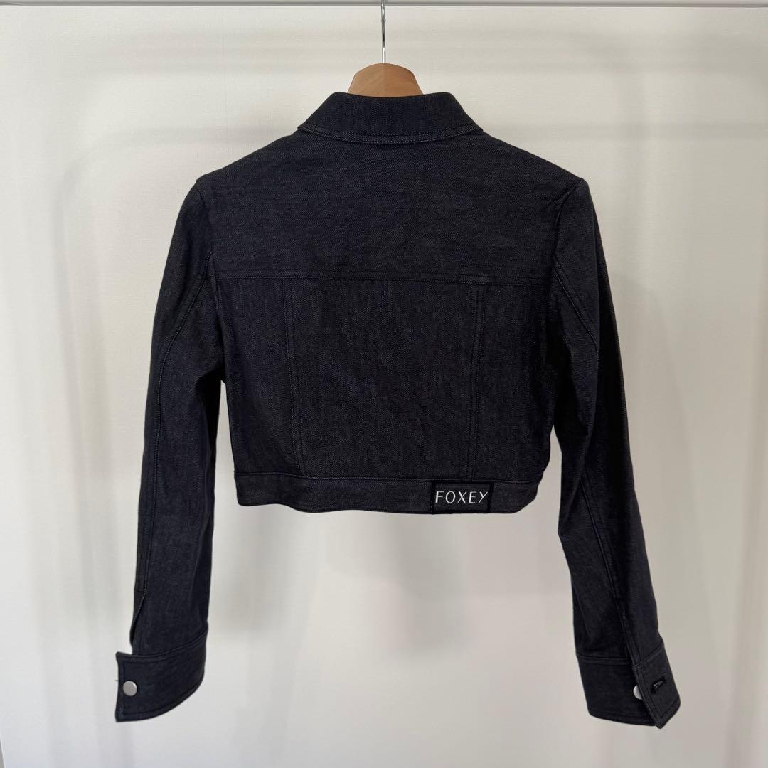FOXEY NEW YORK ショート丈 デニムジャケット 38 美品