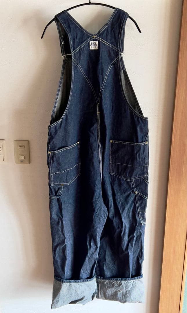 EDWIN デニム　オーバーオール 日本製