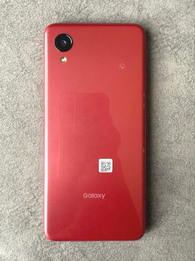 【美品】Galaxy スマートフォン 本体 レッド