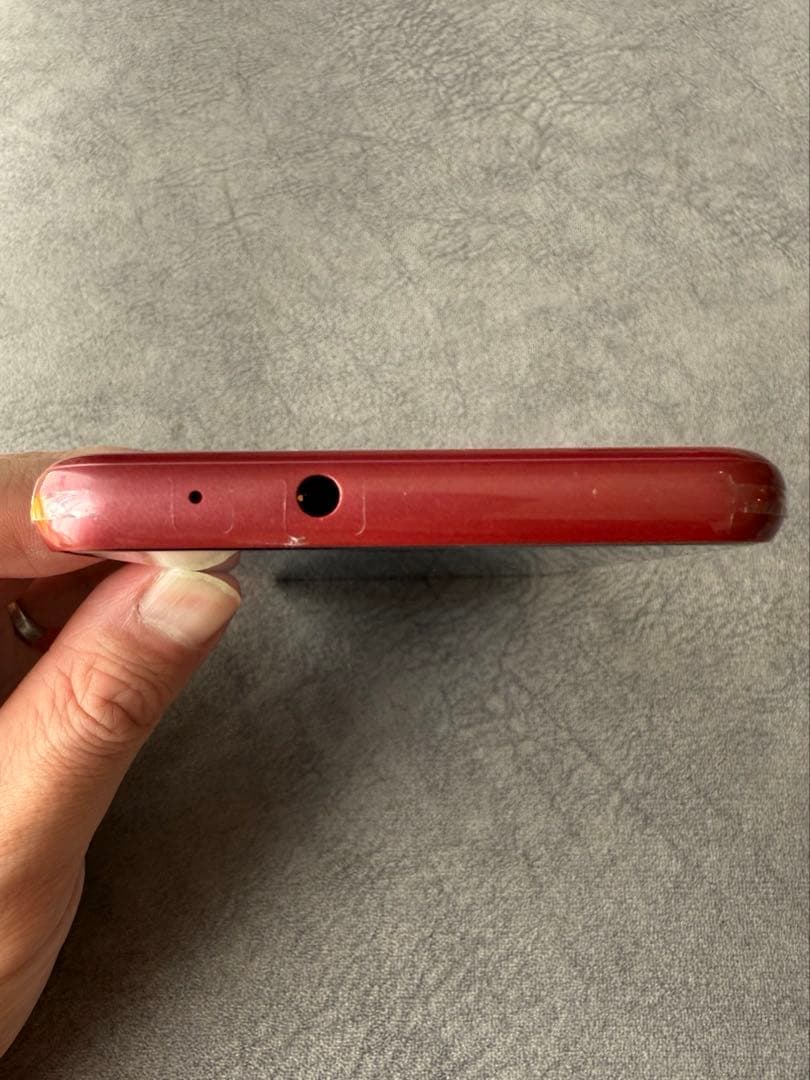 【美品】Galaxy スマートフォン 本体 レッド