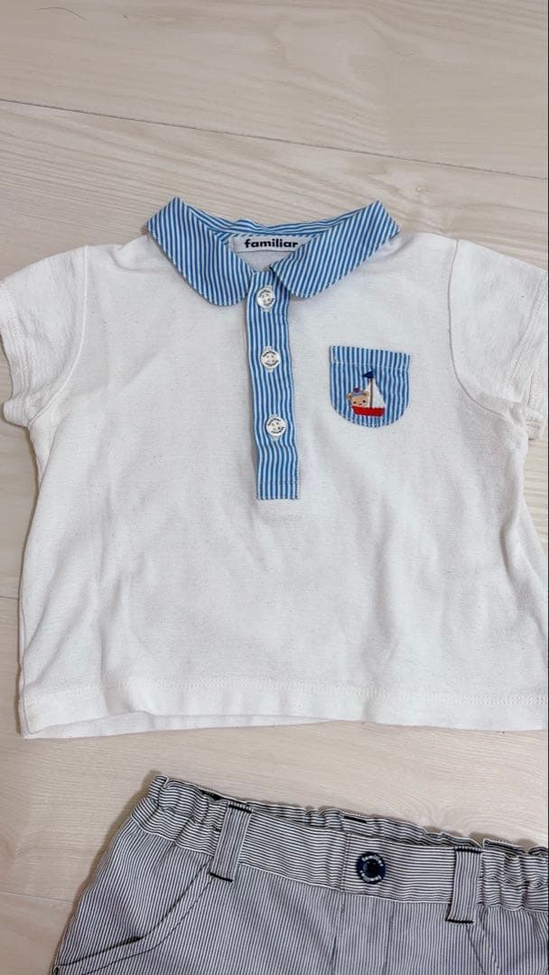 ファミリア 夏の5点セット 80 半袖・半ズボン