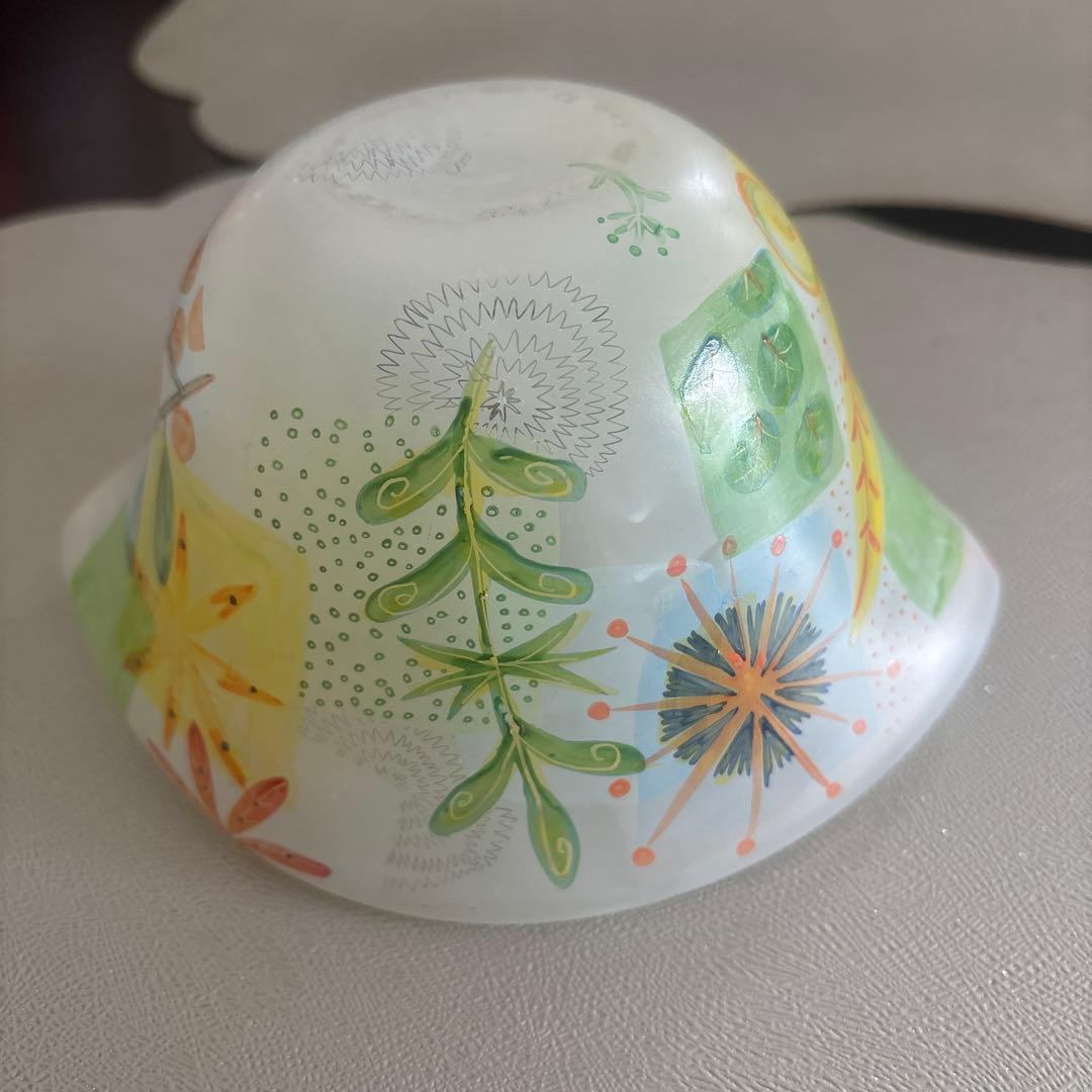 krs‼️ガラス工芸作家　林久美子　ガラスボウル 展示会作品　1996年