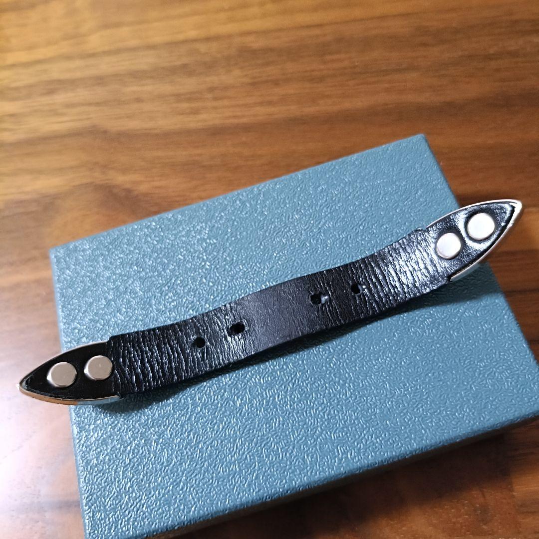 TOGA DOUBLE BUCKLE BANGLE ブラック