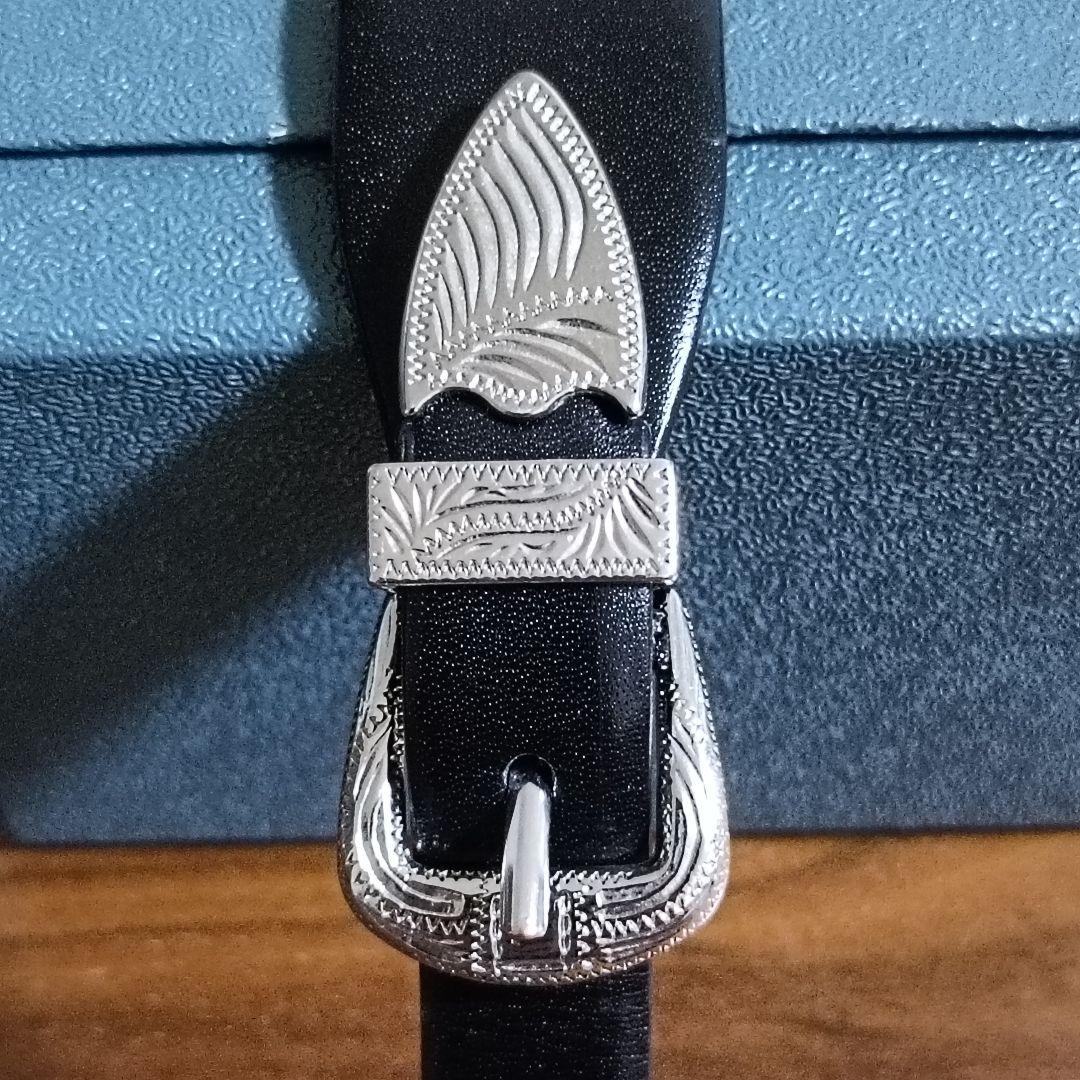 TOGA DOUBLE BUCKLE BANGLE ブラック