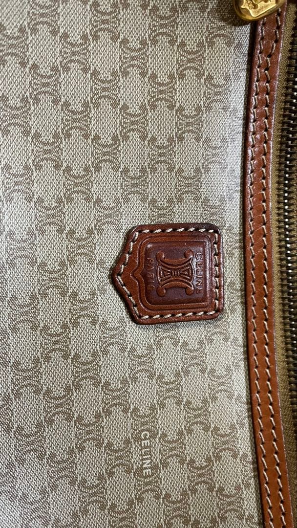 CELINE セリーヌ マカダム柄 セカンドバッグ クラッチバッグ