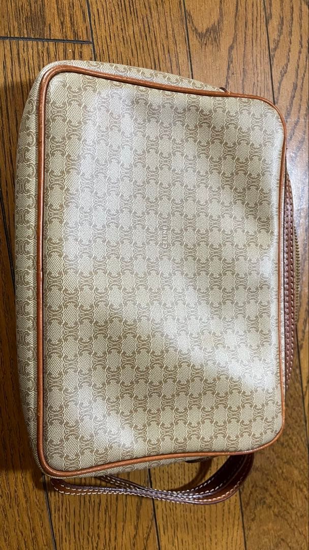 CELINE セリーヌ マカダム柄 セカンドバッグ クラッチバッグ