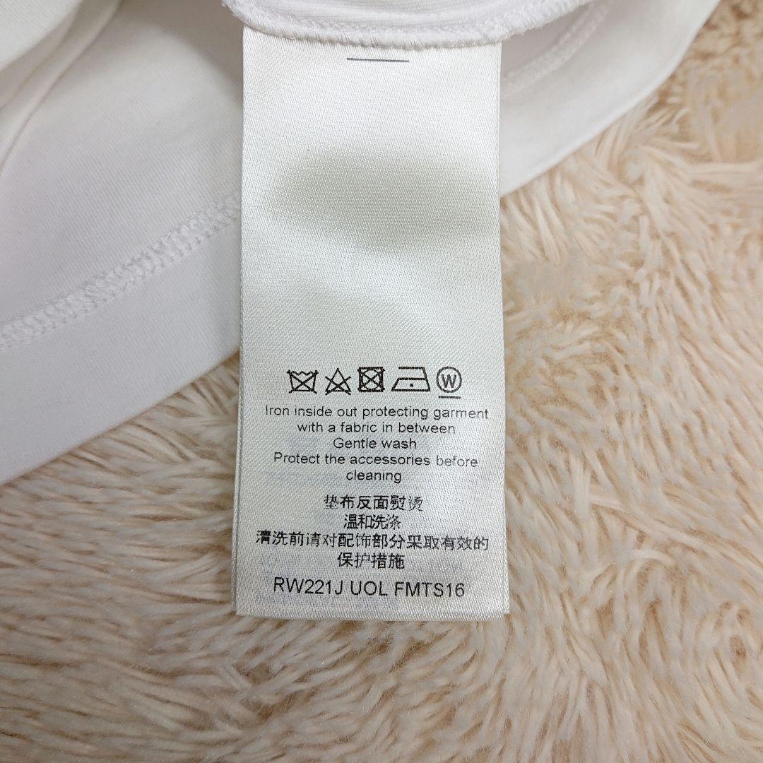 ヴィトン Tシャツ デニム モノグラム チェーン 白 XS