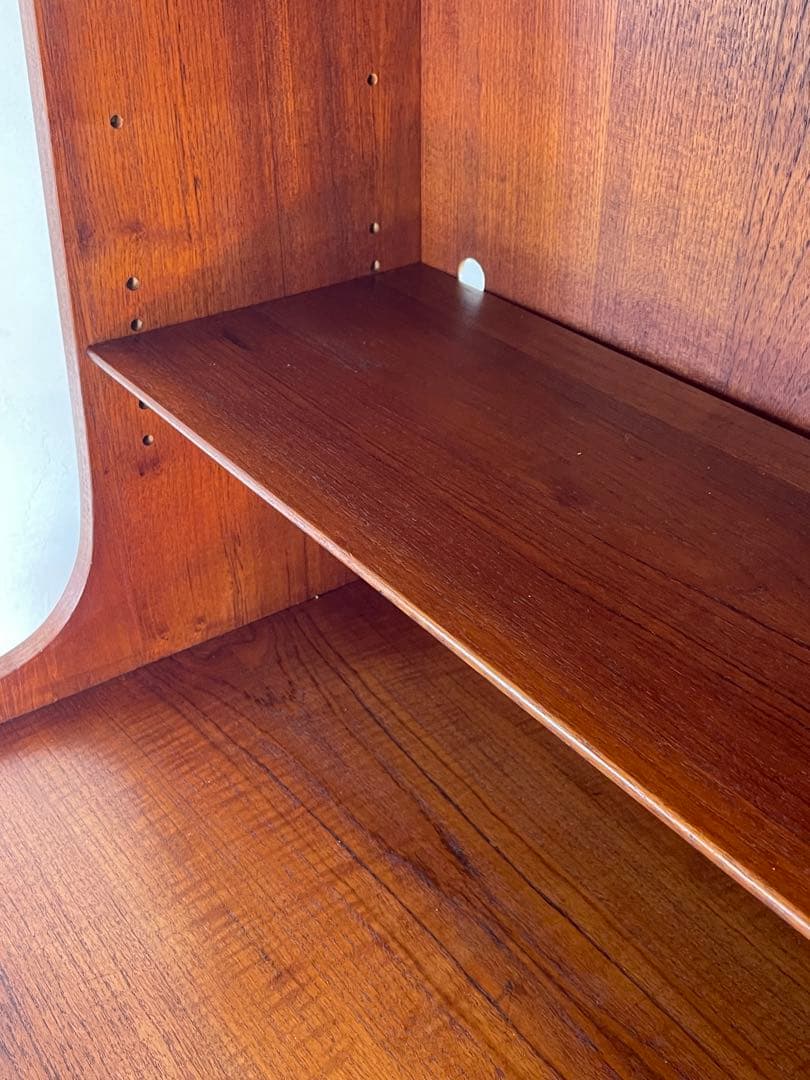 北欧 デンマーク ヴィンテージ チーク オイルフィニッシュ ブックシェルフ