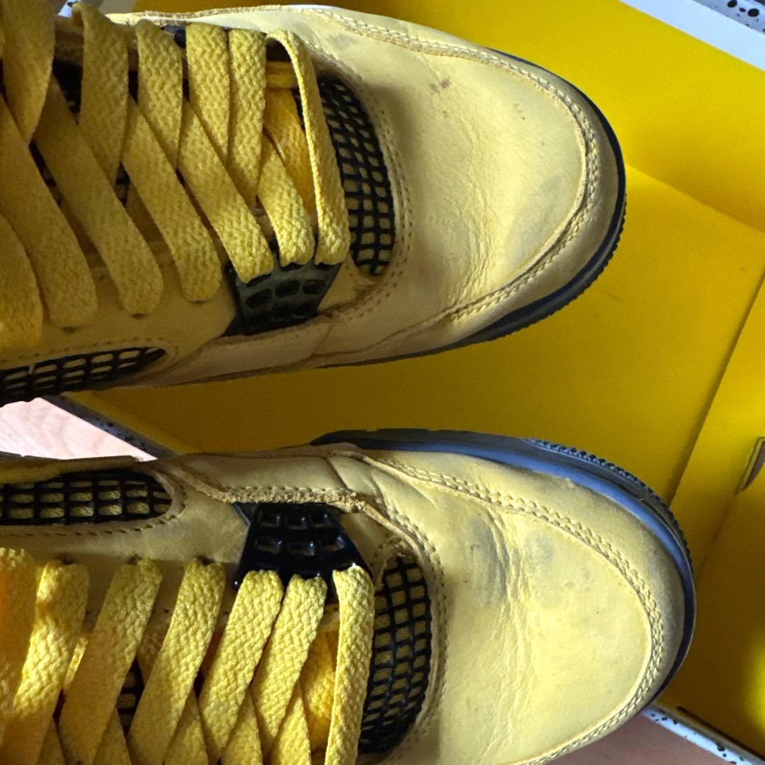 かなり値下げ　Air Jordan 4 イエロー シューズ