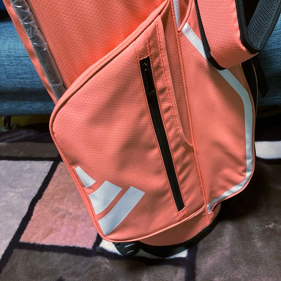 【ピカ】adidas軽量スリーバースタンドキャディーバック