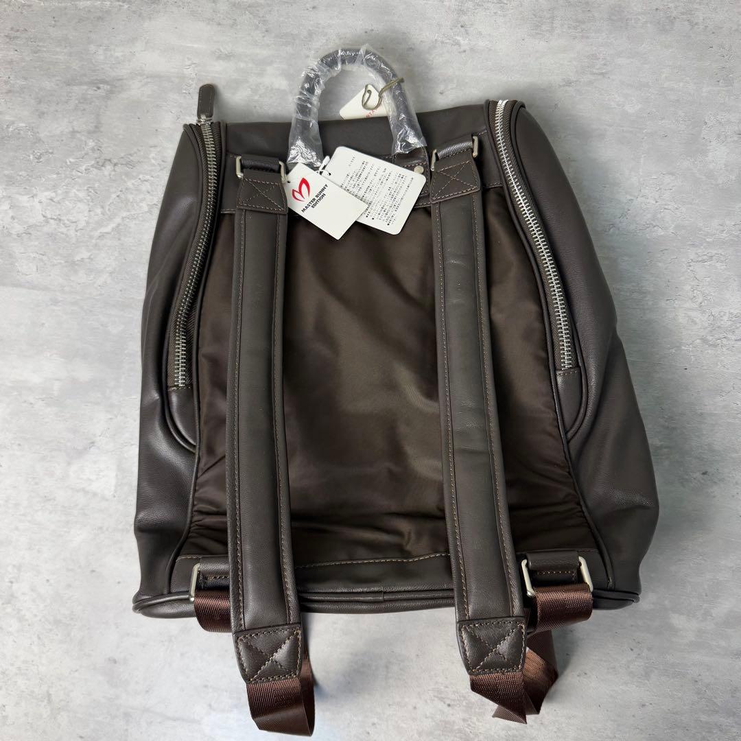 新品未使用 MASTER BUNNY EDITION ラムレザー リュック 茶