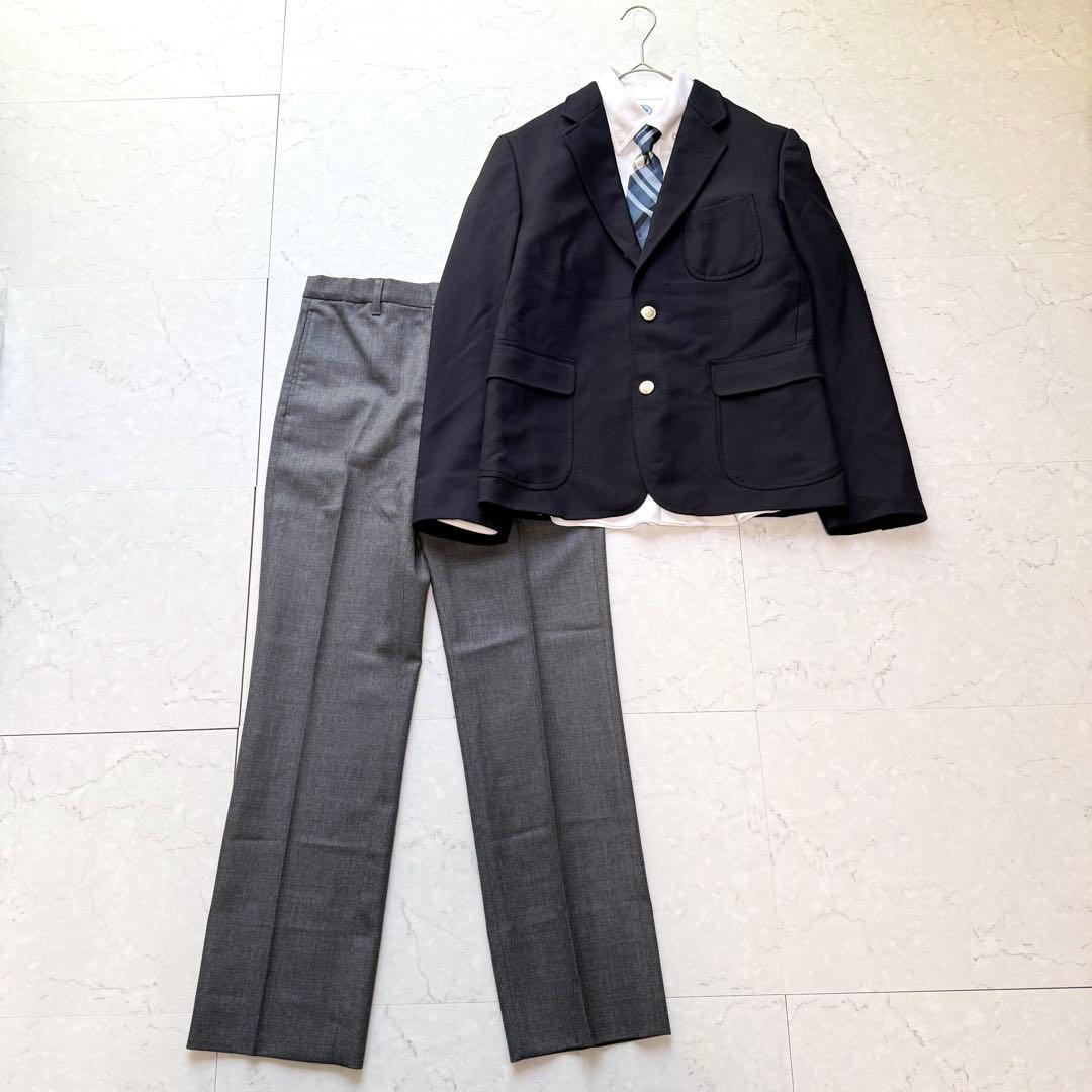 J.PRESS スーツ セットアップ 160 紺ブレ 金ボタン 4点セット