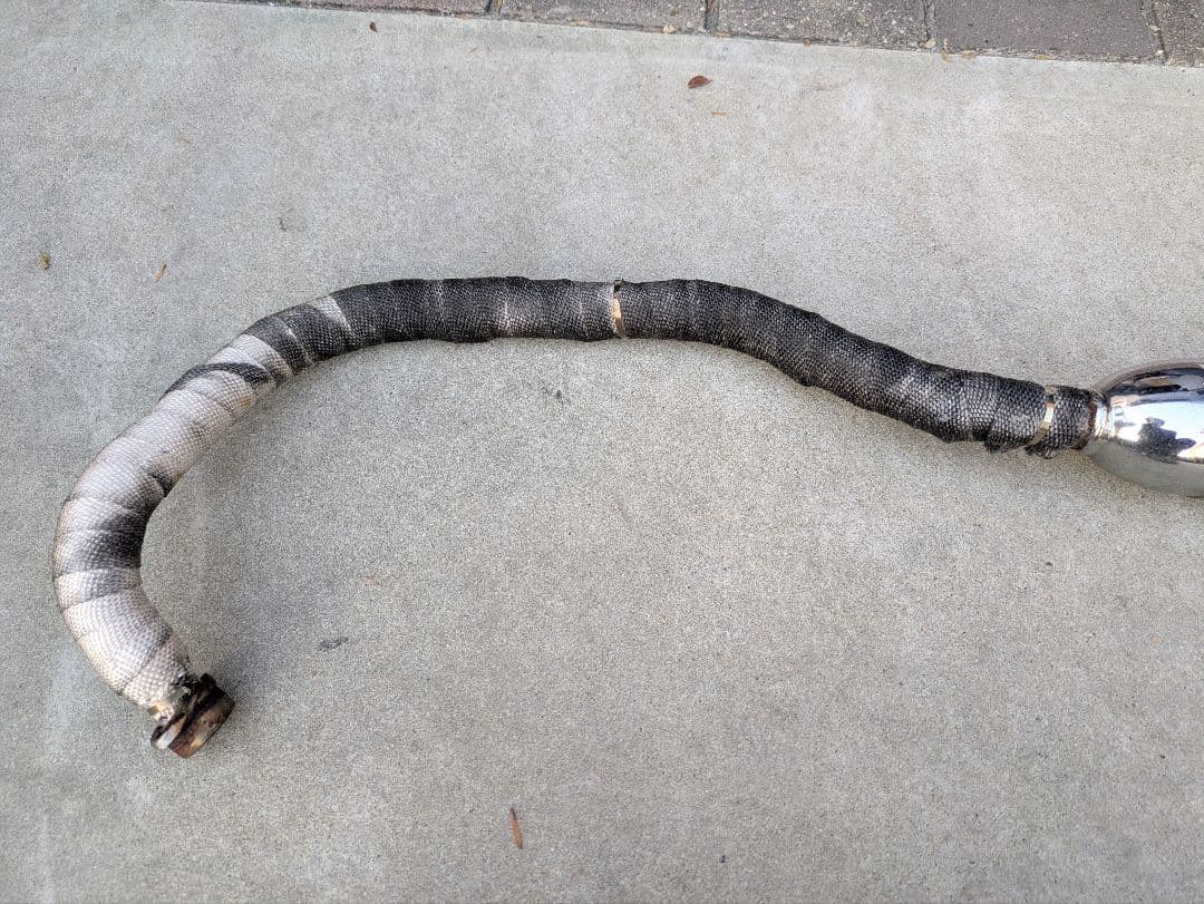 YAMAHA YB125SP キャブトンマフラー