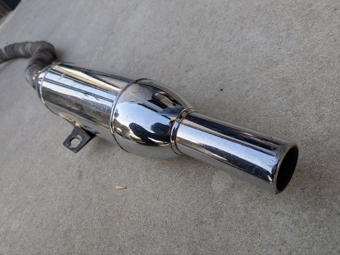 YAMAHA YB125SP キャブトンマフラー
