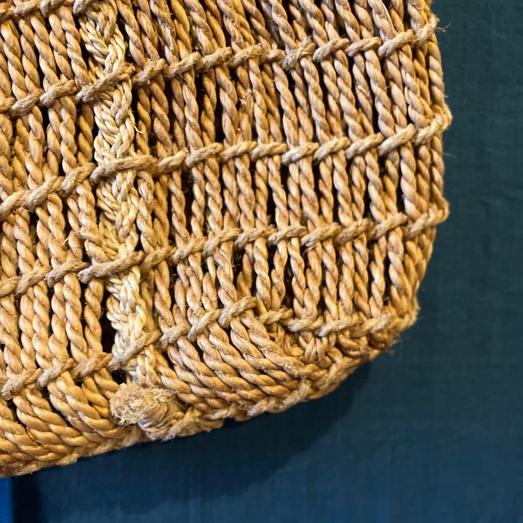 た*し様 入手困難/手しごと/民芸/F style/しな編み/しなバッグ/クラフ