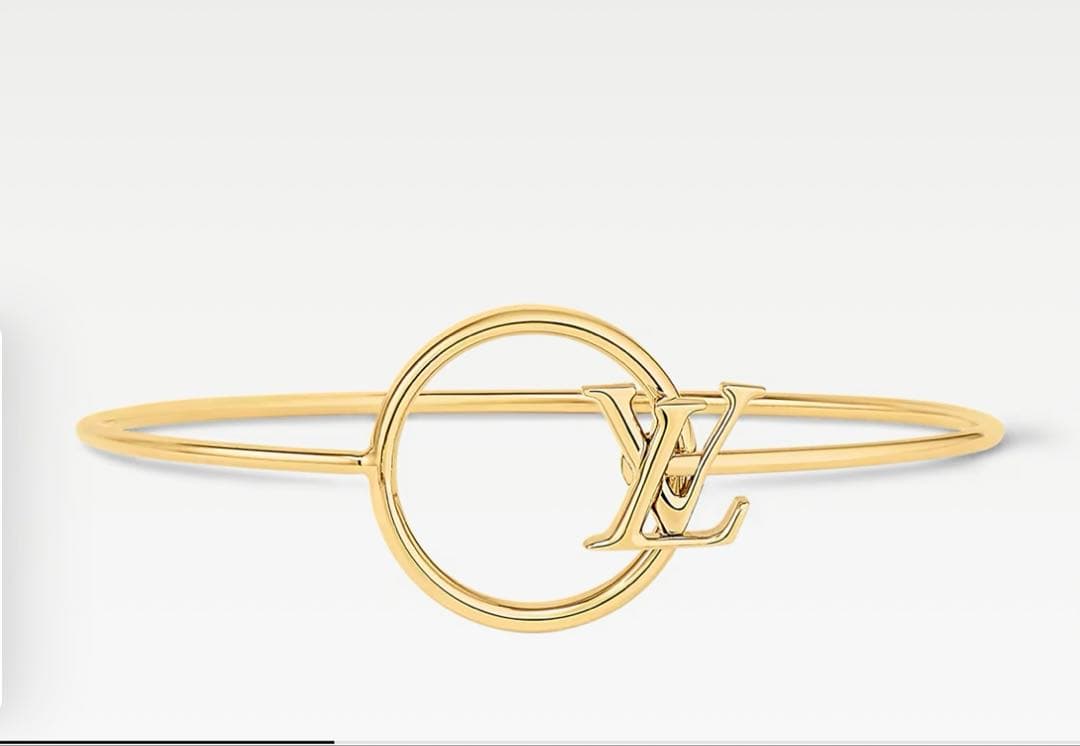 LOUIS VUITTON ブレスレット・リジッド LV エクリプス　S