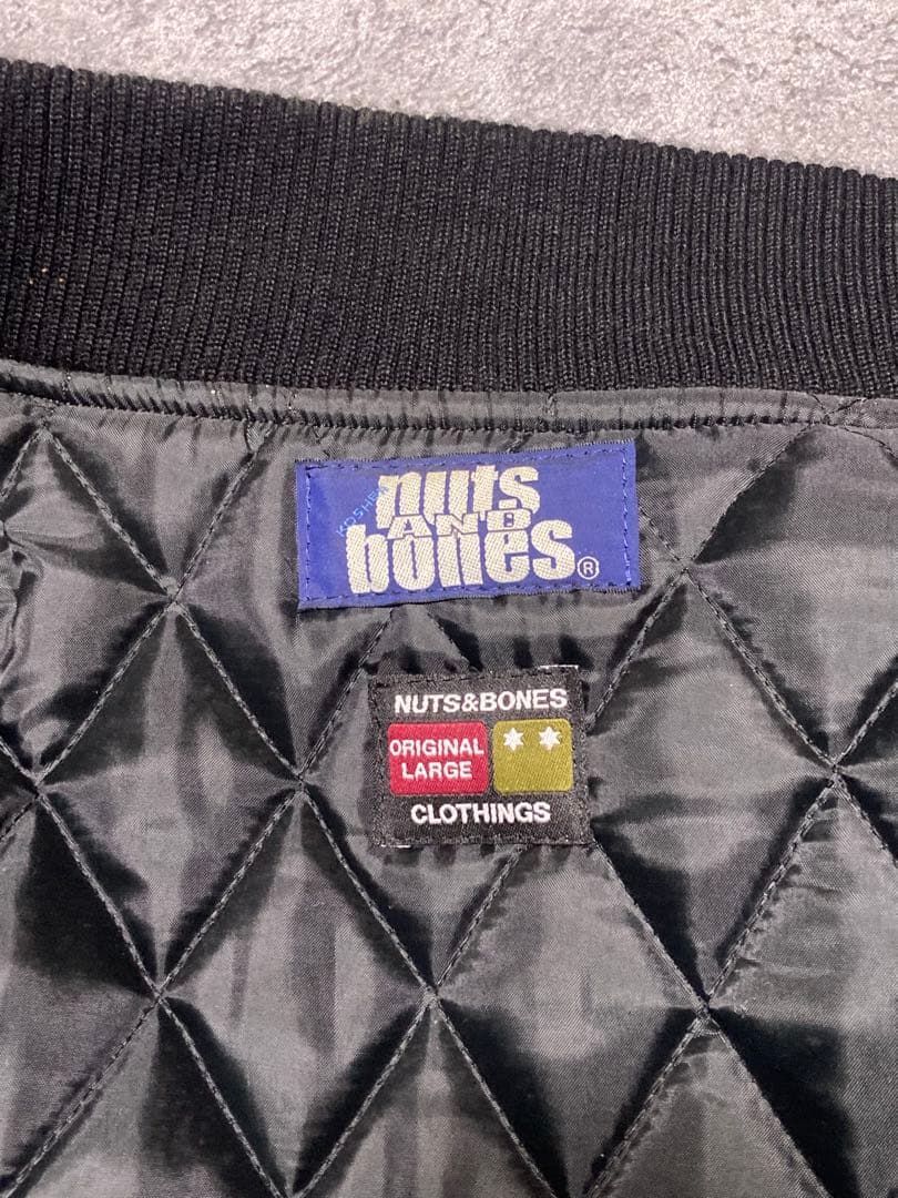 nuts and bonesスタジャン illmatic buddha mcs